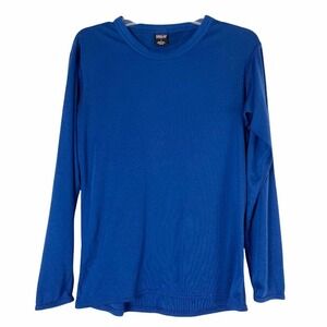 Patagonia Shirt Blue Capaline Long Sleeve T-Shirt Base Layer